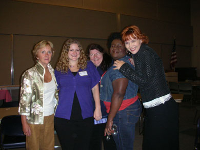 Author of Sexy Romances Susan Lyons at the Emerald City event