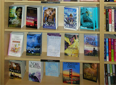 She's on Top on the shelf in New York